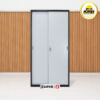 MUTOH CURVE EKONOMIS | Lemari arsip besi 2 pintu sliding plat geser