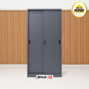 MUTOH BOLD EKONOMIS | Lemari arsip besi 2 pintu sliding plat geser