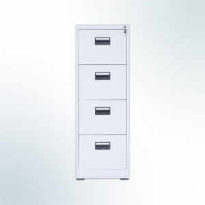 MUTOH-E WHITE | Filing Cabinet 4 Susun 4 Laci – Putih