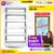 Rak buku 2 muka RIONE AD-012