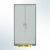 MUTOH-R TWO TONE | Lemari Arsip Besi 2 Pintu Swing Plat – Kombinasi Abu