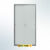 MUTOH-R TWO TONE | Lemari Arsip Besi 2 Pintu Sliding Plat – Kombinasi Abu
