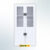 MUTOH-R WHITE | Lemari Arsip Besi 2 Pintu Kombinasi Swing – Putih