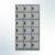 MUTOH-R TWO TONE | Locker Besi 18 Pintu – Kombinasi Abu