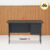 Meja Kantor 1/2 Biro MUTOH Ekonomis – Meja Tulis 120 cm 2 Laci Warna Walnut